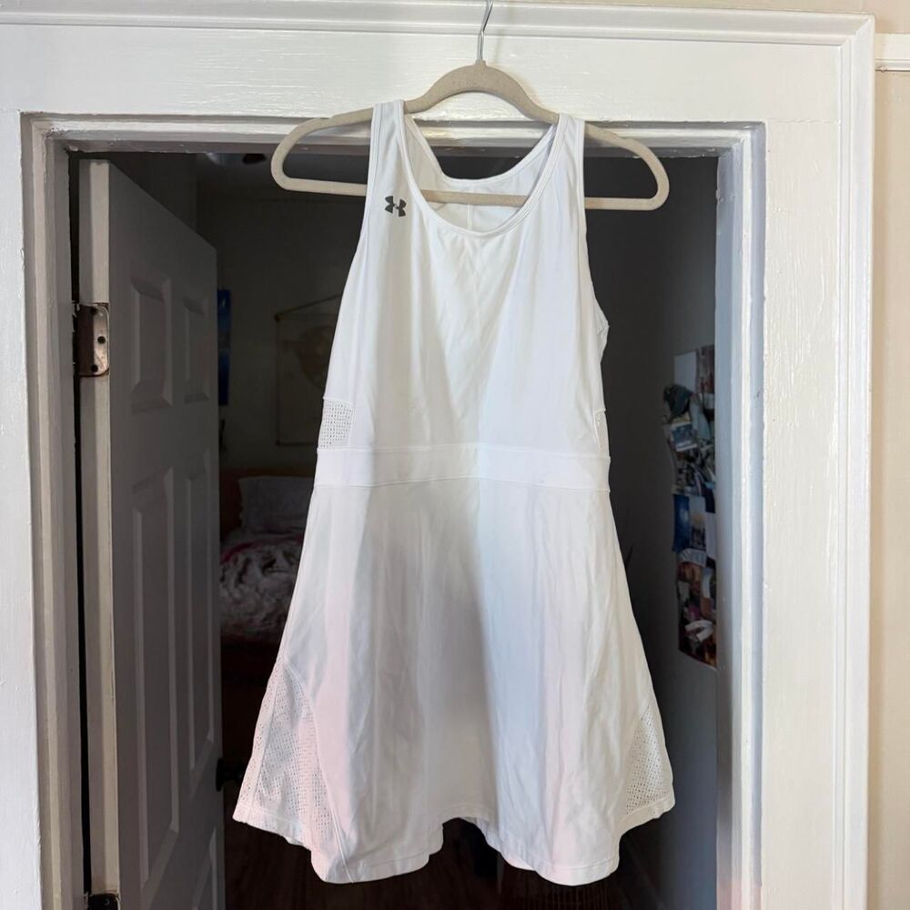Under Armour white tennis dress